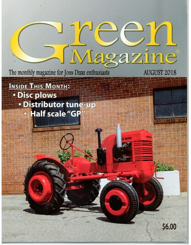 John Deere Model 7700 Combines, ½ scale GP Tractor, Distributor tune-up