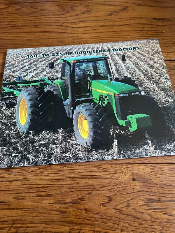 John Deere 8100 8200 8300 8400 Tractor For 1996 Brochure AMIL21 ver3