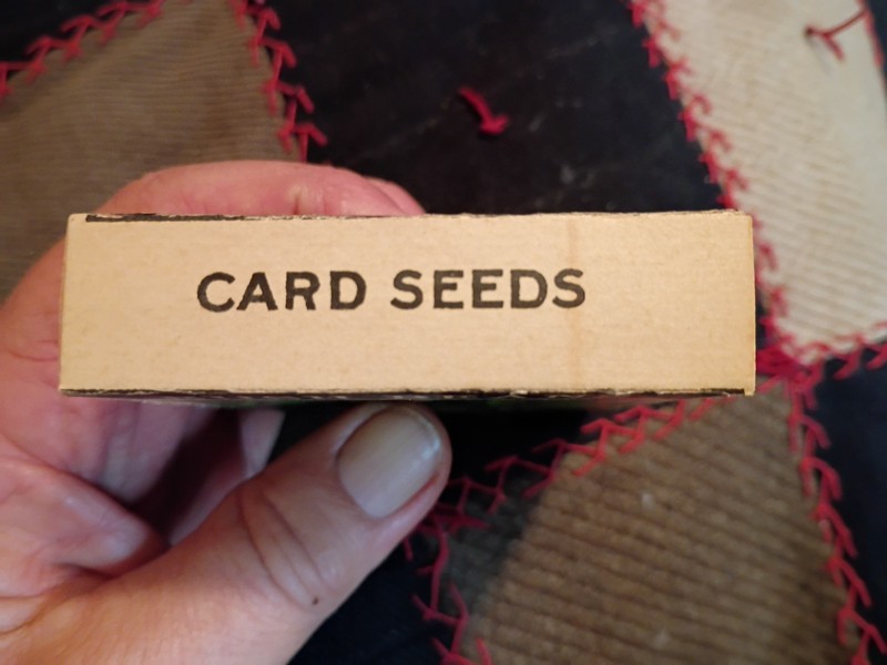 Vintage Advertising Card Seed Co Seed Box "Bush Beans Tennessee Green Pod" gallery