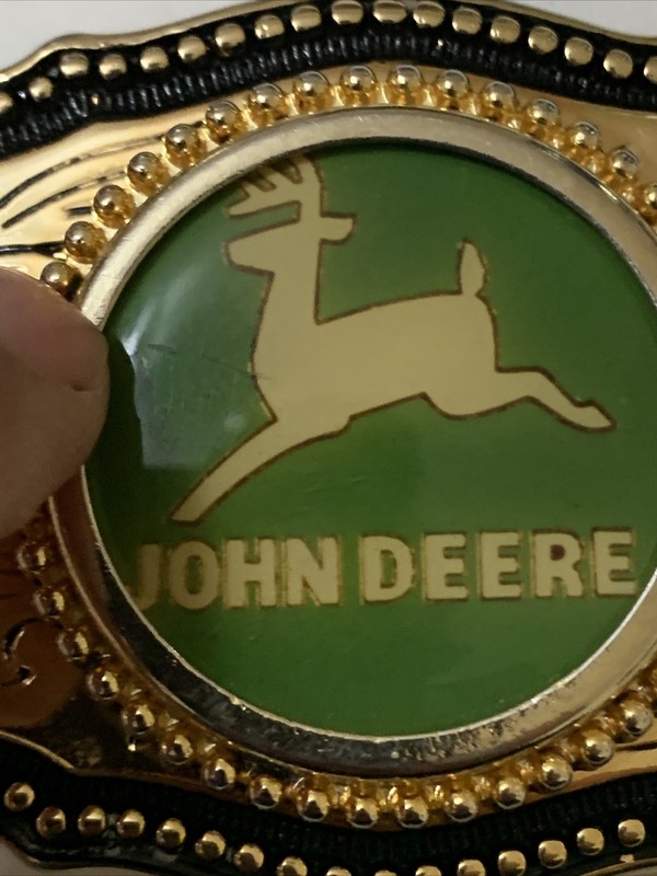 John Deere Belt Buckle Made In USA🇺🇸 gallery