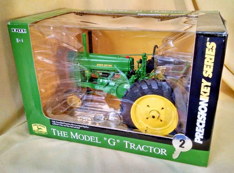 John Deere Tractor G Precision Key Ser 2 No 15307 1:16 2005 Ertl RC2 Die Cast