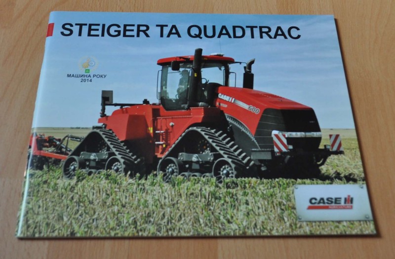Case Steiger TA Quadtrac Tractor Agricultural Machinery Brochure Prospekt