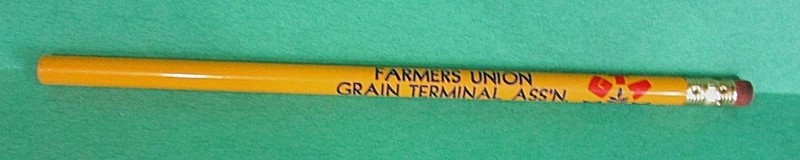GTA Co-Op Way Farmers Union Grain Terminal Assoc Vintage Unused Pencil FREE S/H