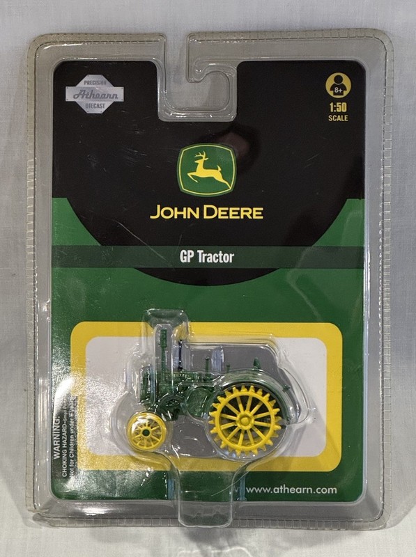 NEW 2005 ATHEARN JOHN DEERE GP TRACTOR Die Cast 1:50