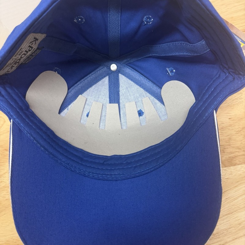 New Holland Agriculture Original Promotional Hat Blue Yellow White gallery