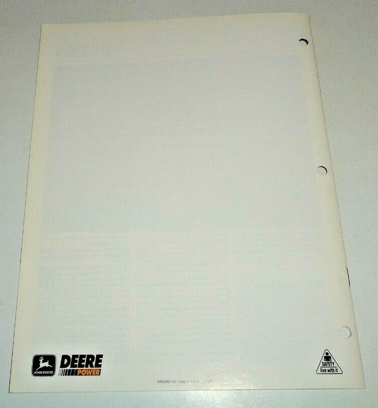 John Deere Summer 1992 Power Source Magazine Brochure South Utah Mountain Music gallery