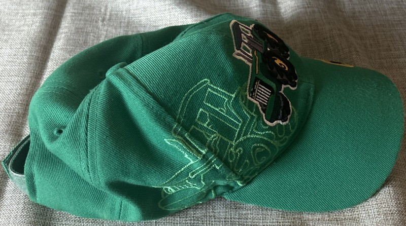 Vintage John Deere Tractor Texas Headwear Patch Hat One Size Fits All gallery