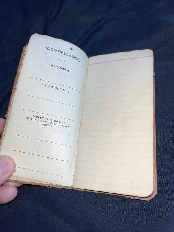 1929-1930 National Livestock Commission Pocket Notebook Notepad Memo Chicago ILL gallery
