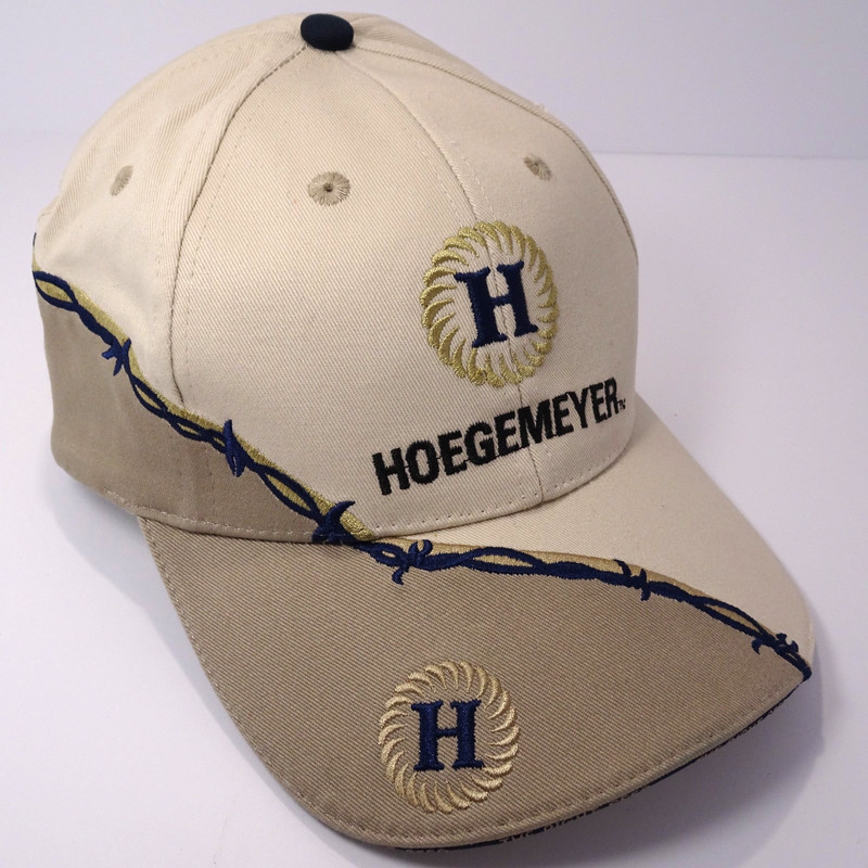 Hoegemeyer Seed Hat Cap Company Barb Wire Ag Agriculture Farmer corn soybean New