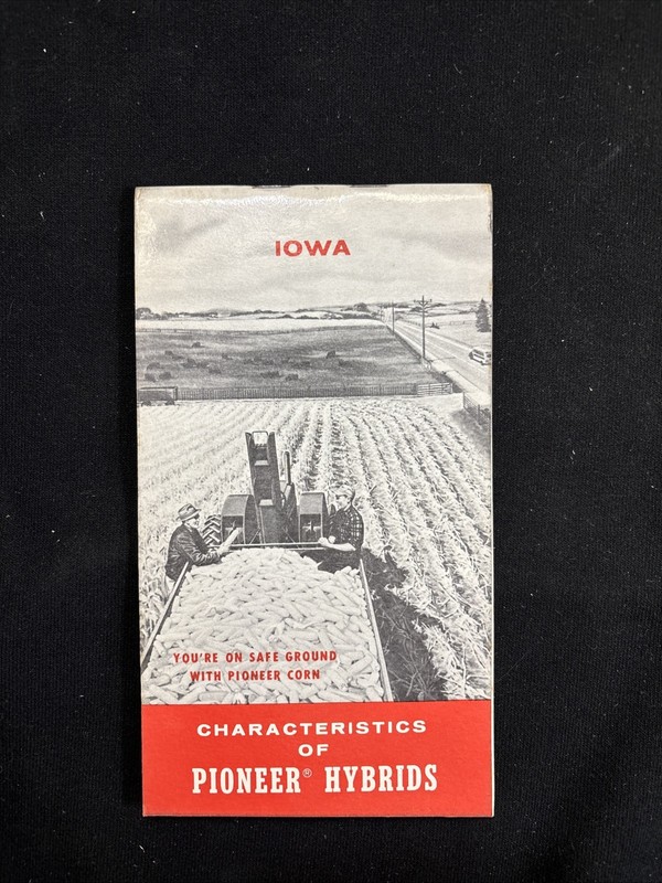 Vintage Pioneer Iowa Seed Corn Catalog Salesman Dealer Catalog Farm 1962