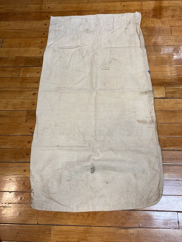 Vintage GOLD BAND FEEDS Hog Balancer Cloth Feed Sack Speltz Grain & Coal Co gallery