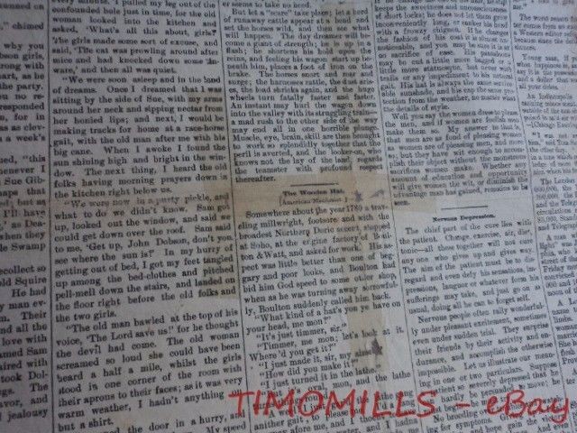 1882 Wm. Gilkeson Hapgood Plow Easterly Binder Advertising Newspaper Decatur IL gallery