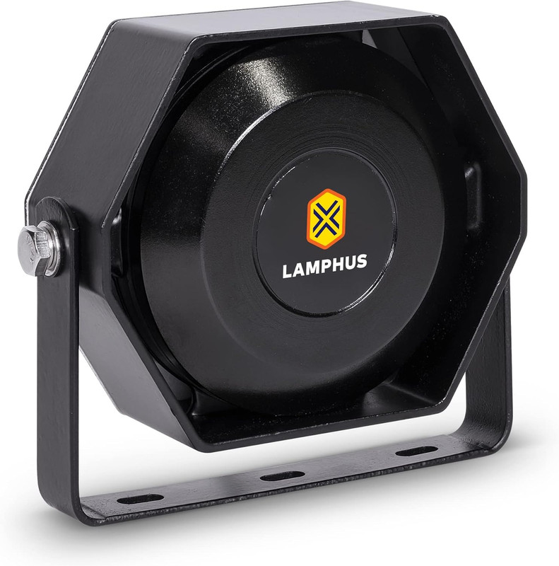 Soundalert 100 W Compact Slim Speaker [118-124 Db] [IP66 Waterproof] [Universall