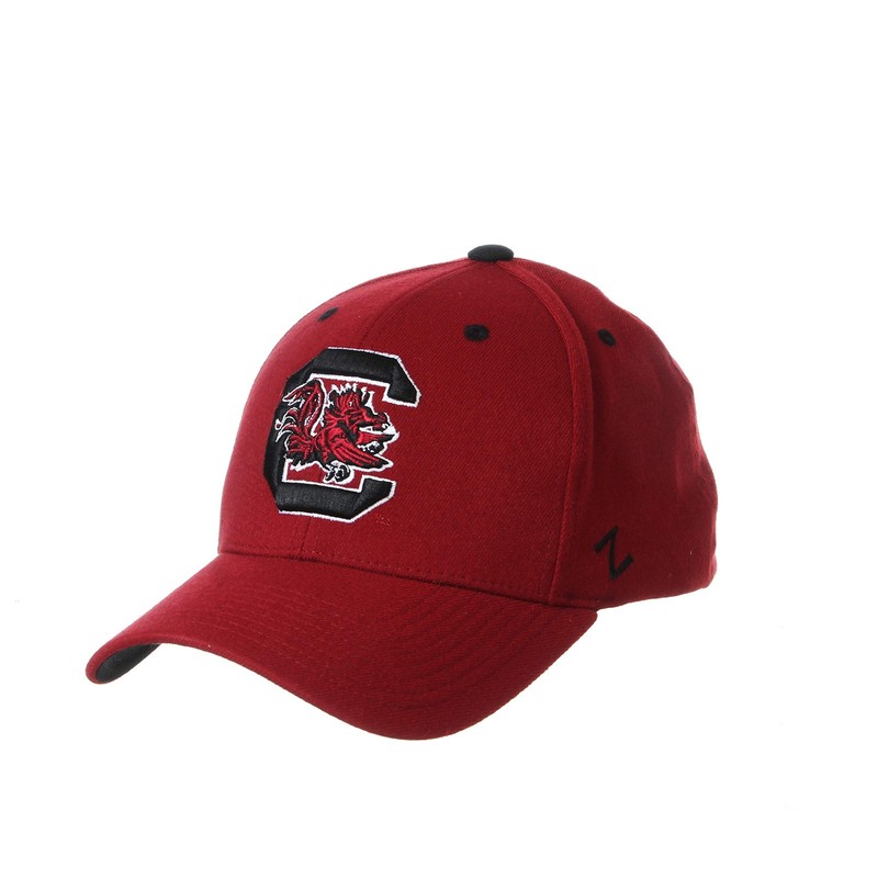 NCAA South Carolina Fighting Gamecocks Men’s Stretch Fitted Hat Team Color