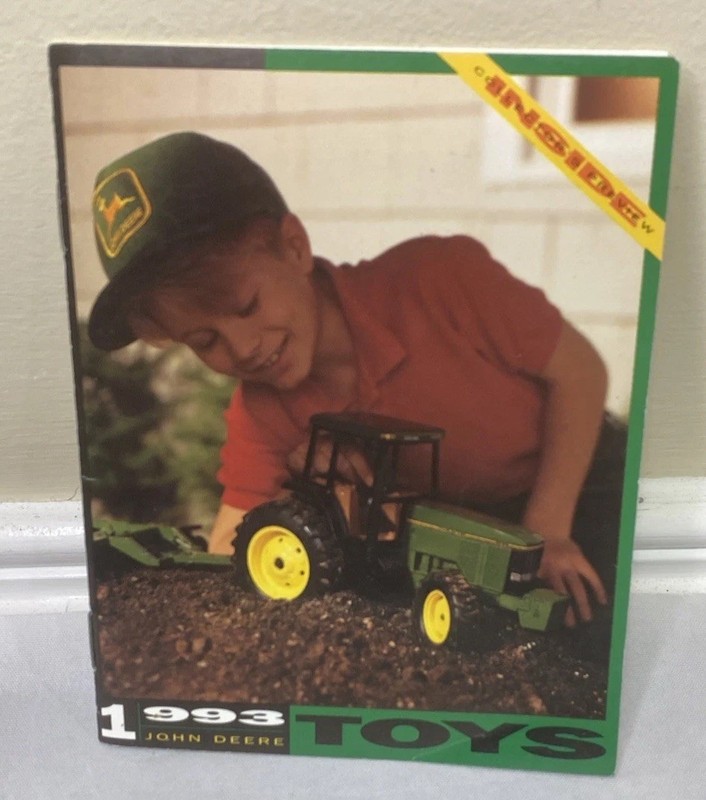 Vintage 1993 John Deere ERTL Toy Catalog Booklet 28 pages Collectors Preview
