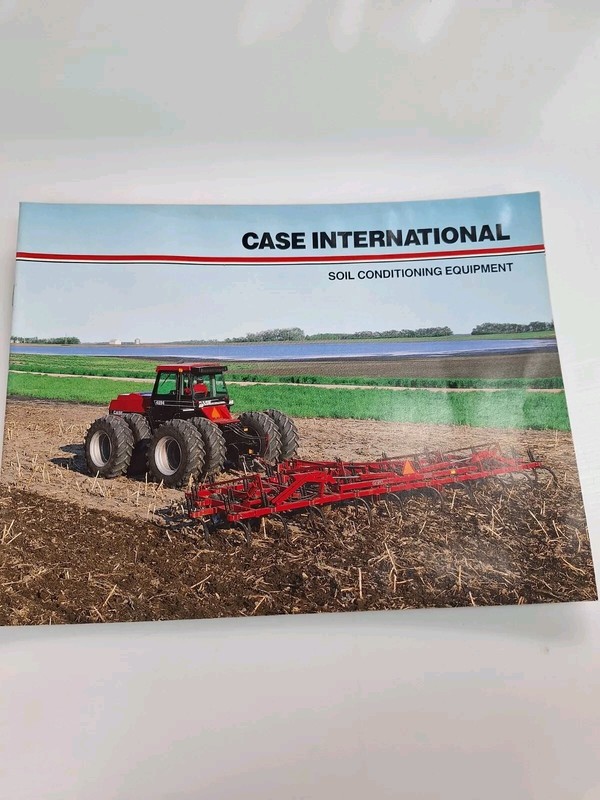 Case International Soil Conditioning Equipment Sales Brochure