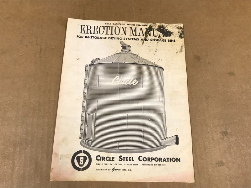 Vintage Circle Steel Corporation – Erection Manual For In-Storage Drying Systems