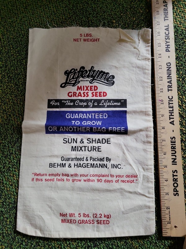 Lifetyme Mixed Grass Seed Bag Behm Hagemann