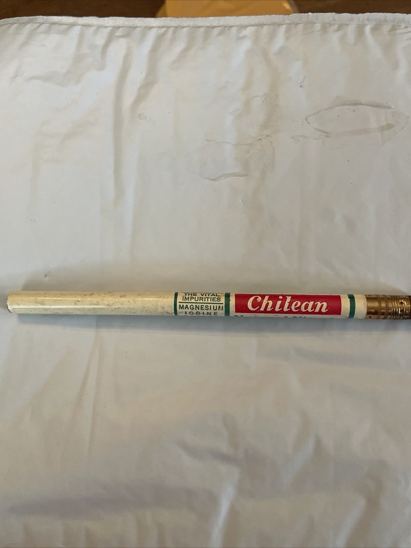 1930’s Chilean Natural Nitrate Soda Fertilizer Pencil