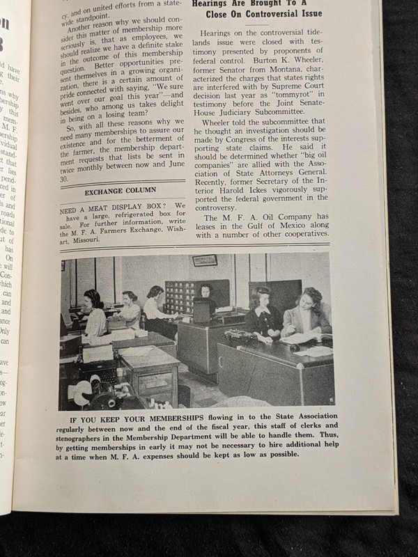 MFA-Missouri Farmers Association 1948 Cooperator Magazine gallery