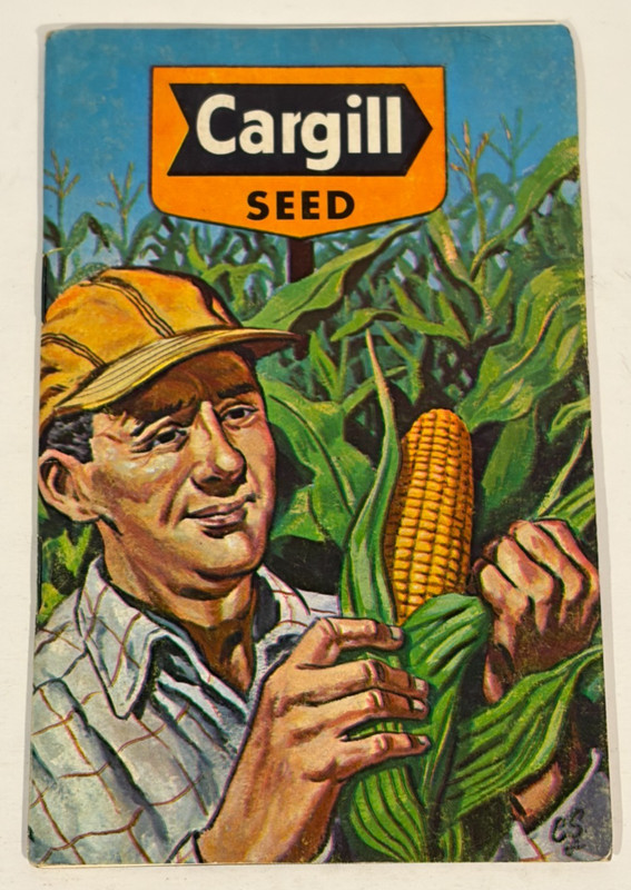 Vintage Cargill Seed Corn Milo Guide EverShield Seed Treatment Farm Advertising