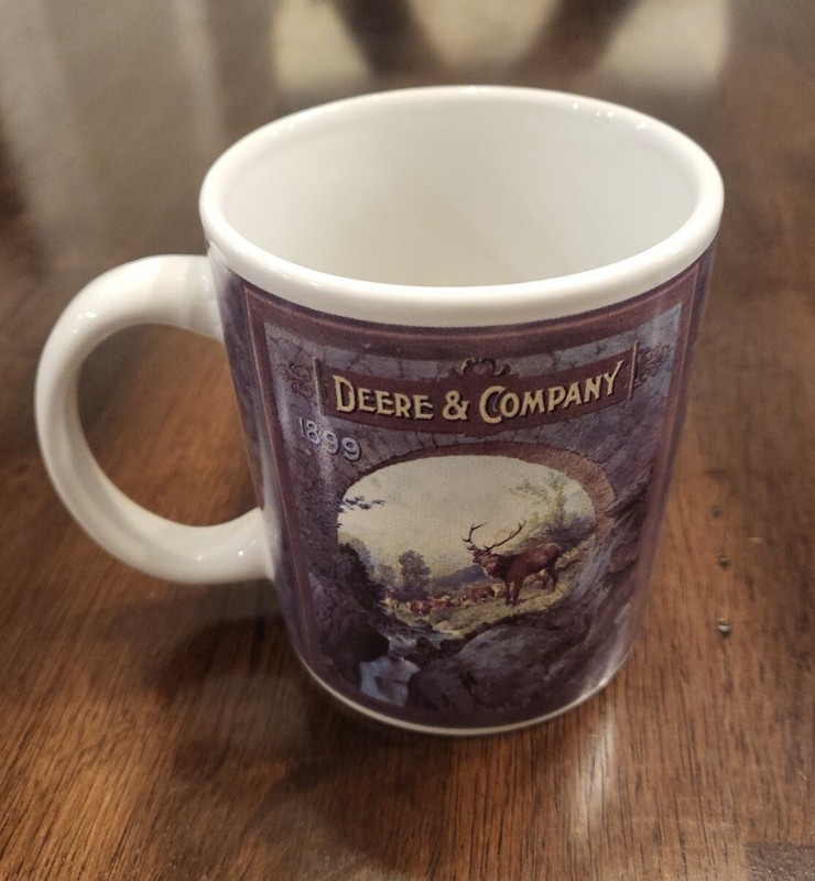 John Deere and Company Licensed Product Coffee Mug by Gibson 12 oz Preowned