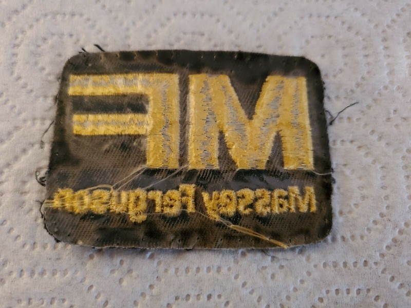 2-1/2" x 2" cloth patch MF massey ferguson farm tractors gallery