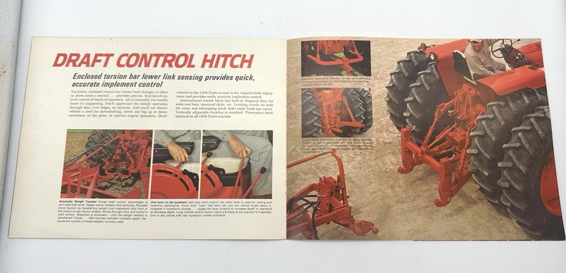 International 1456 Turbo Tractors Brochure Manual Farmall IH gallery