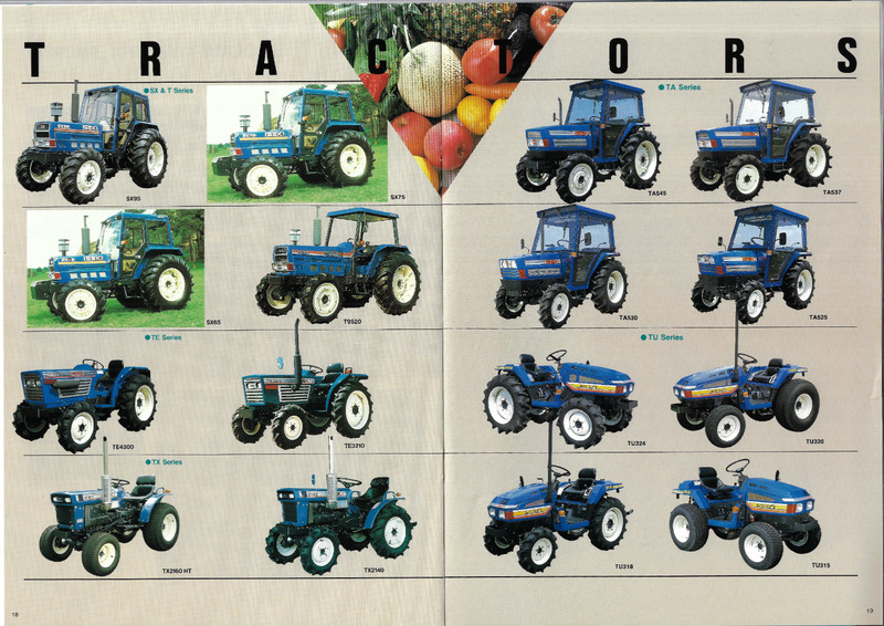 ISEKI AGRICULTURAL MACHINERY 36 PAGE BROCHURE gallery