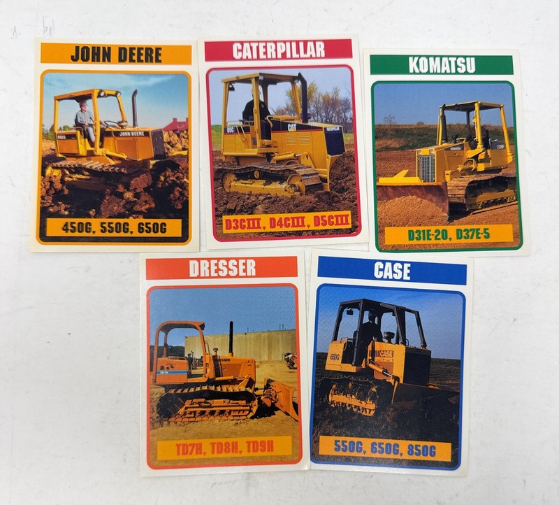 John Deere Caterpillar Ownership Cards Sealed