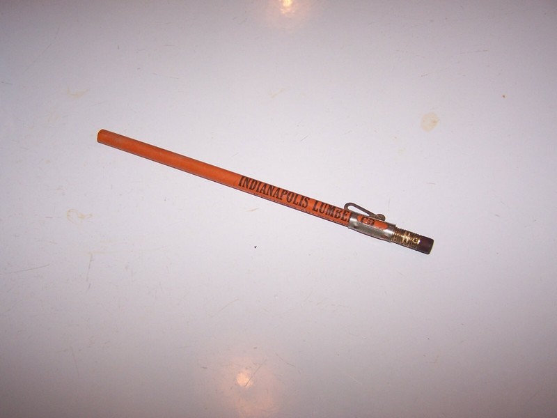 Vintage INDIANAPOLIS LUMBER COMPANY Pencil INDIANAPOLIS INDIANA