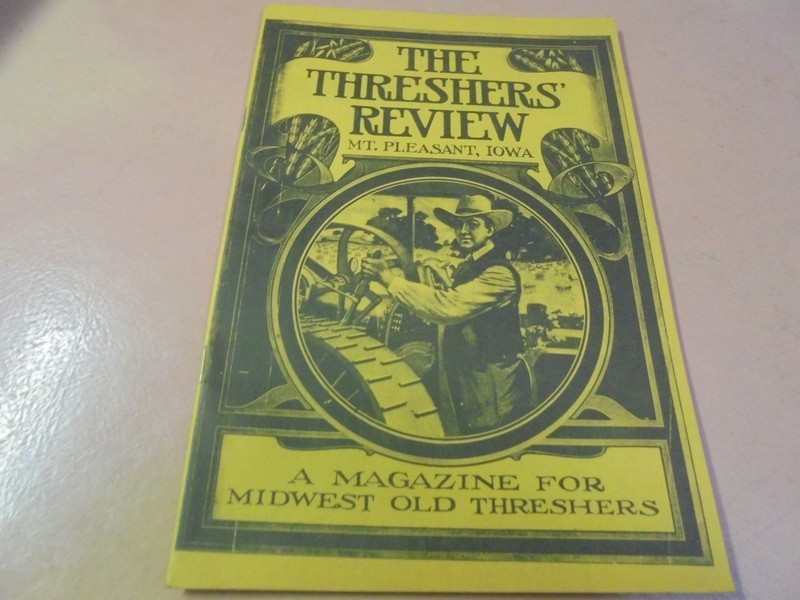 Vintage Spring 1985 Vol. 1 No. 1 The Threshers’ Review