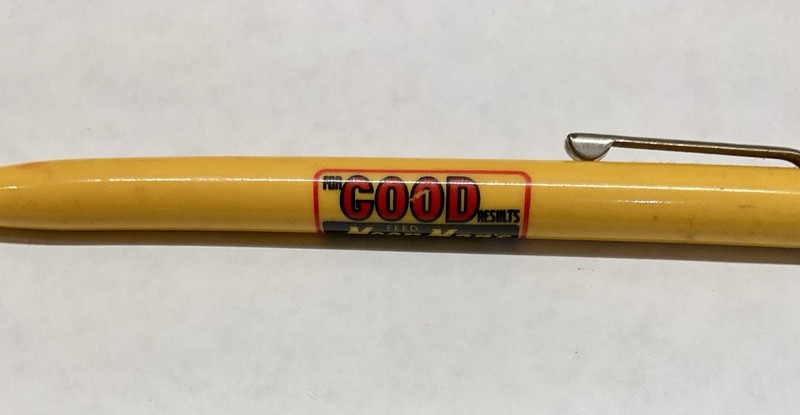 Vintage Moormans Feed, Clyde Hatfield, Ames, Iowa IA Moorman Mechanical Pencil