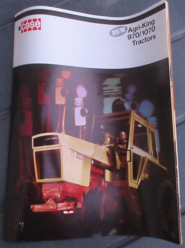 Vintage Case 970 1070 Farm Tractor Sales Brochure 1470 1170 870 770 570 470