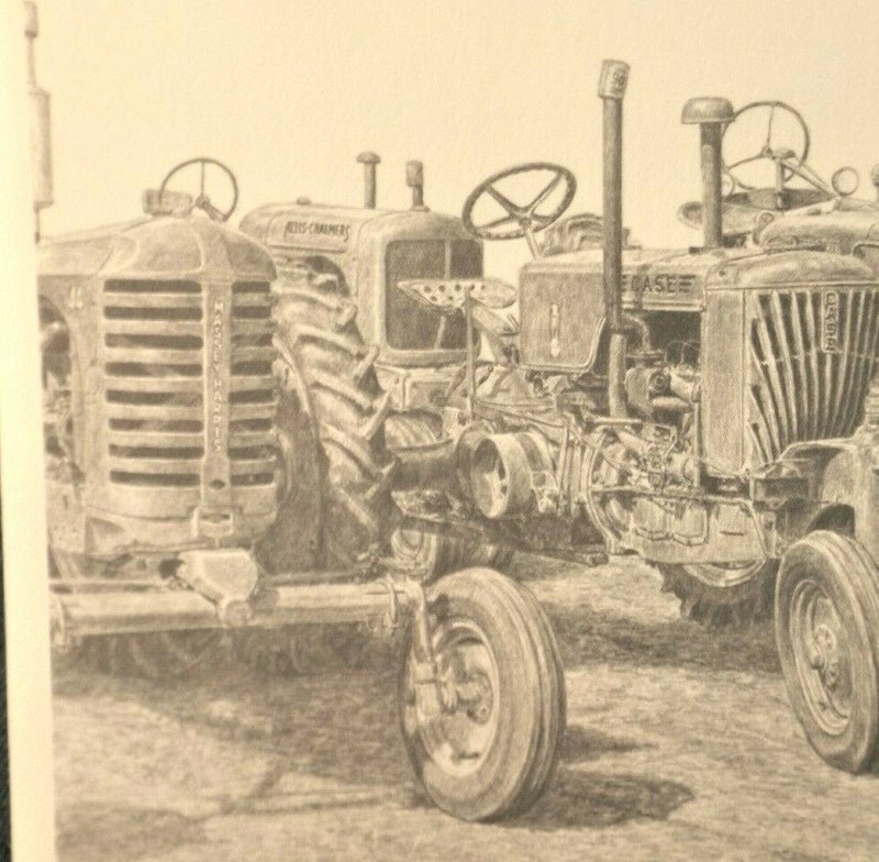 DON GREYTAK GRAPHITE PENCIL LTD ED PRINT - OLD IRON CONVENTION - SIGNED/NUMBERED gallery