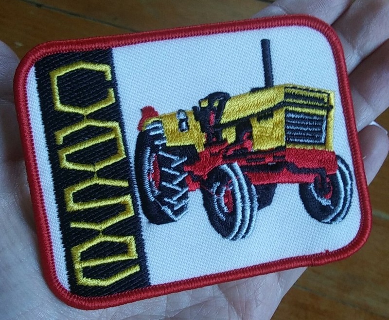 OLD SCHOOL ~ CASE ~ Farmall Tractor Farming Agriculture Sew On Patch