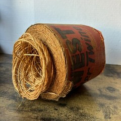 Vintage Midwest Cordage Co Binder Twine Full Roll Treated Product Of Mexico