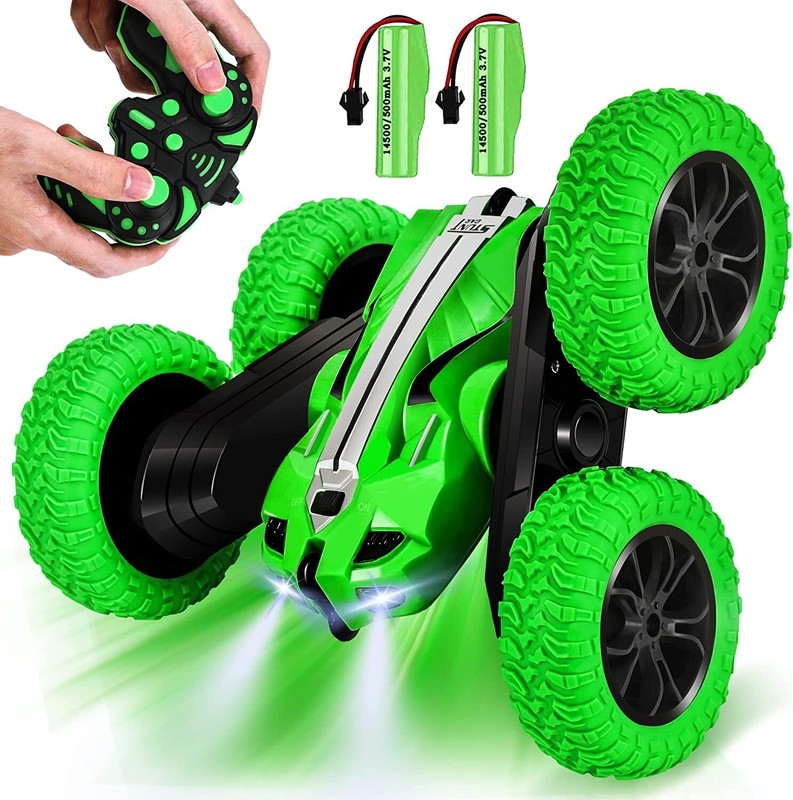 IVGUI Kids Remote Control Car for Boys 4-7 & age 8-12, Indoor & Outdoor RC Stunt