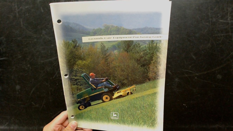John Deere Grounds Care Equipment Brochure 1991 Lawn Mower Guide
