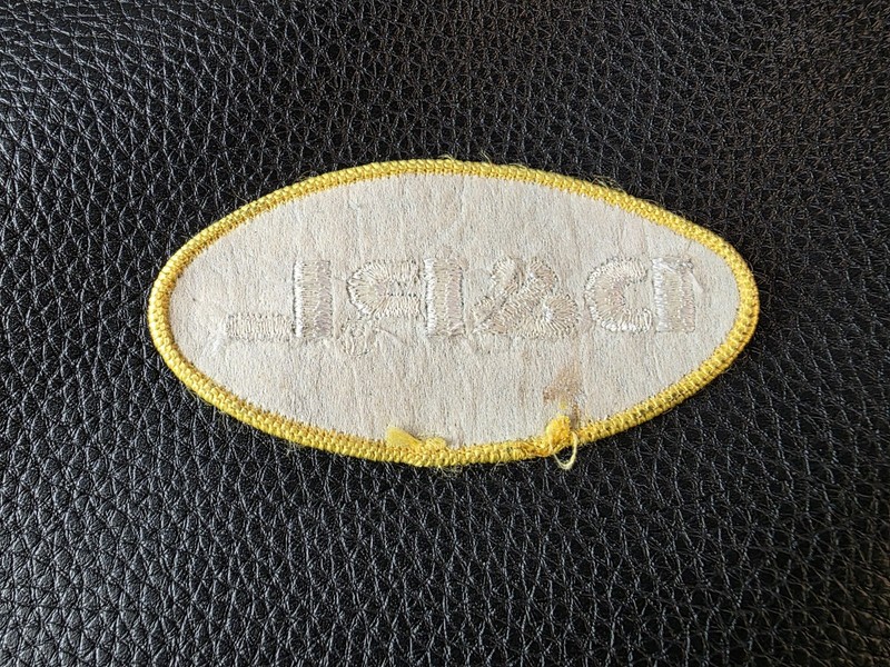 Vintage Delta & Pine Land D&PL Embroidered Sew-On Logo Agriculture Hat Patch gallery