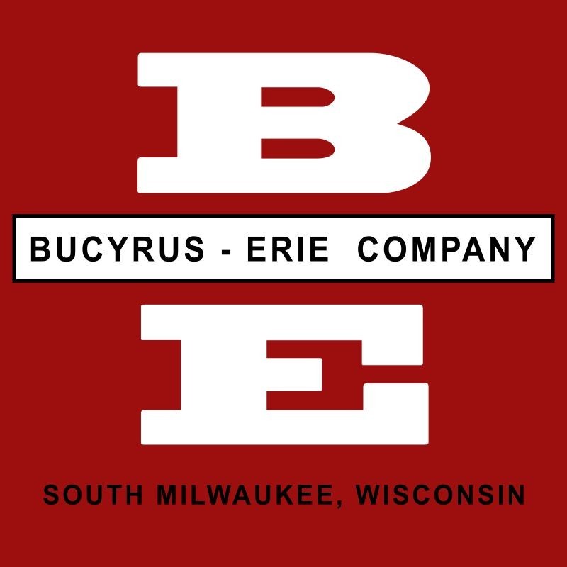 1962 Bucyrus Erie BE Equipment Company NEW Metal Sign: 12×12″ Square