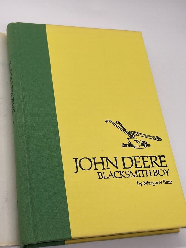 John Deere, Blacksmith Boy by Margaret Bare, 1st Edition, 2nd Printing 1964 HCDJ gallery