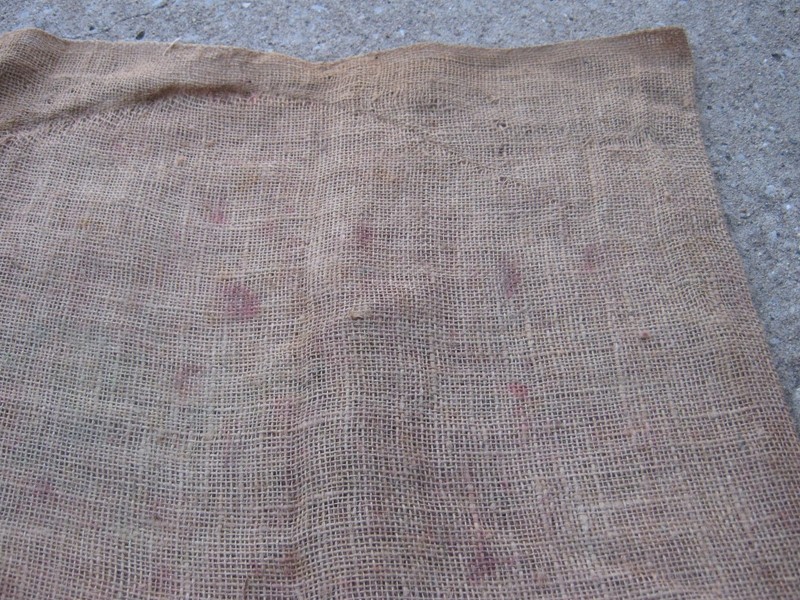 38.5"x23" Vtg Genuine Northern Grown Washed Potatoes Hollandale MINN burlap sack gallery