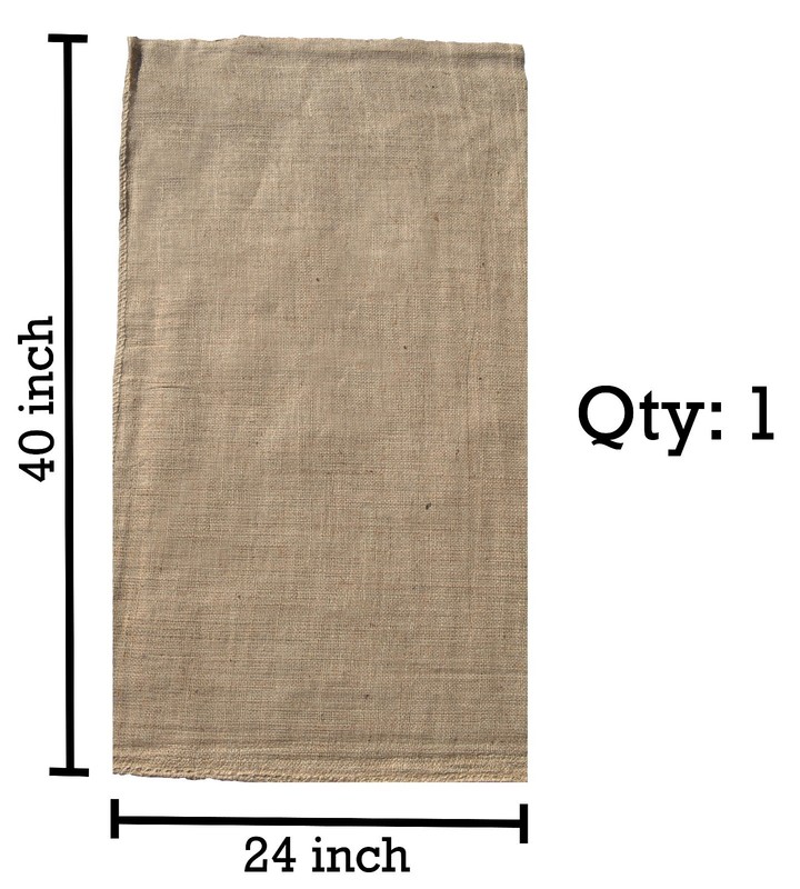 1 Sack – 24″ x 40″ Burlap Bags, Burlap Sacks, Potato Sack Race Bags, Sandbags