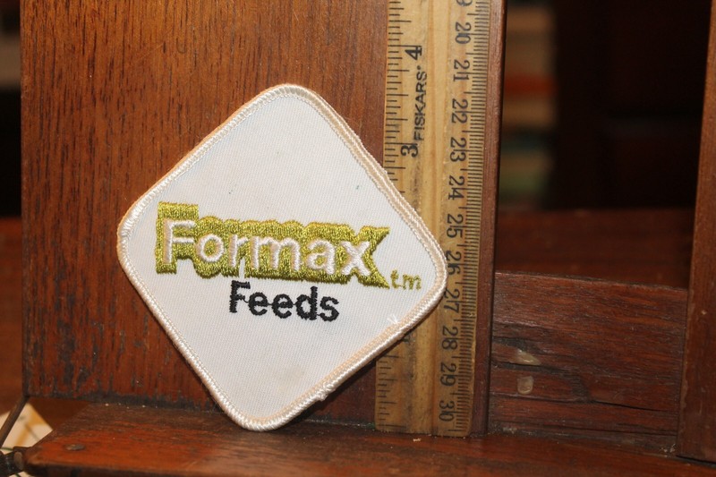 Vintage Formax Feeds Embroidered Patch