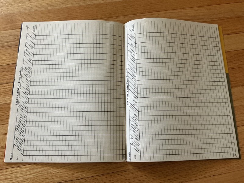 Vtg. 1941 Farm Acct. Record Book - Carey’s & Pierce Farmers Co-op - Pierce, NE. gallery