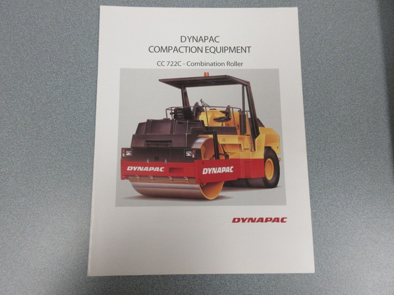 Dynapac CC722C Roller Compactor Brochure 4 Page
