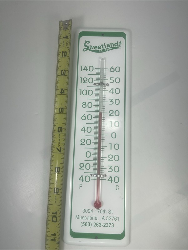 Sweet land AG TECH agricultural Thermomer 11 1/2 “ Inch Indoor/ Out Door
