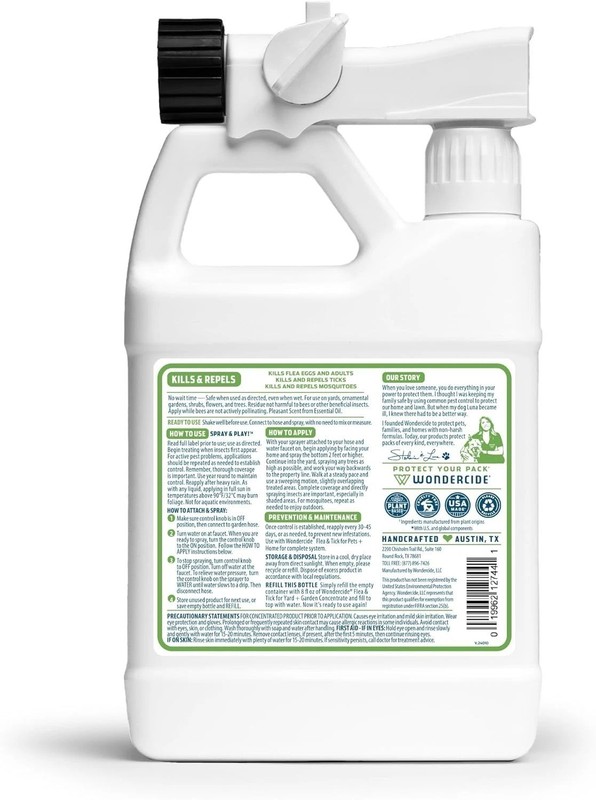 Ready to Use Flea, Tick, and Mosquito Yard Spray with Natural Essential Oils gallery