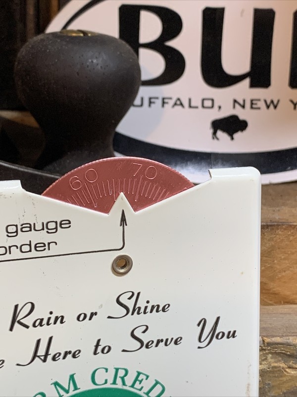 vintage rain gauge farm credit buffalo NY 🦬 gallery